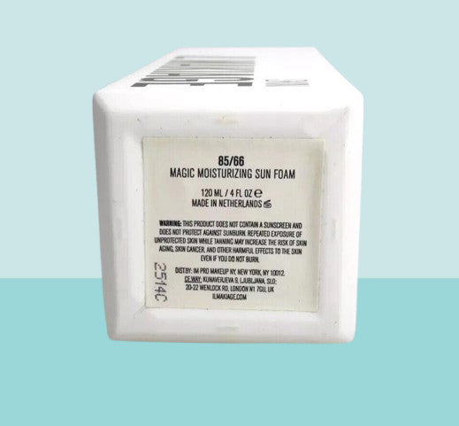 Il Makiage Magic Moisturizing Sun Foam SPF 85/66 4 oz - Hydrating Sun Protection