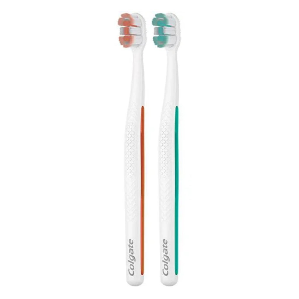 6 Pack Soft Bristle Toothbrushes with Foaming Technology for Deep Clean