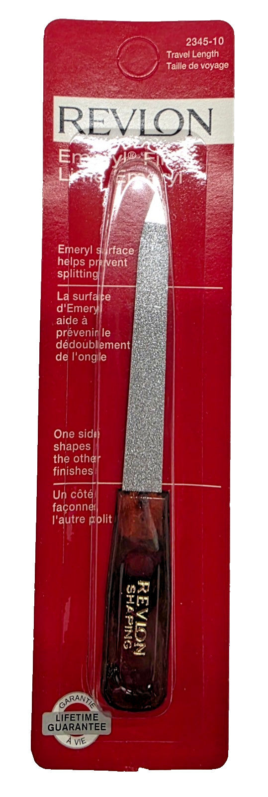 Revlon Emery Nail File Travel Size 2345-10 - Manicure Tool