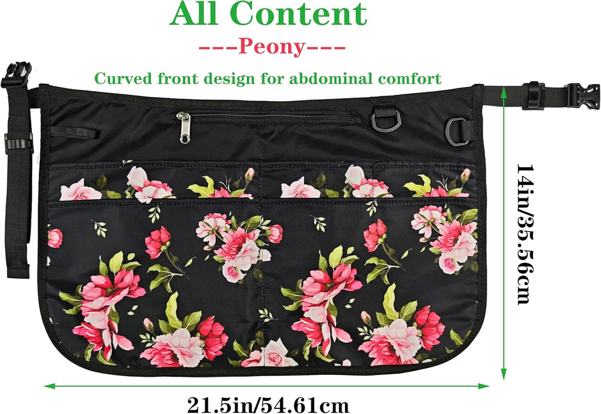 Waterproof Bleach-Proof Barber Apron with 6 Pockets for Hair Stylist