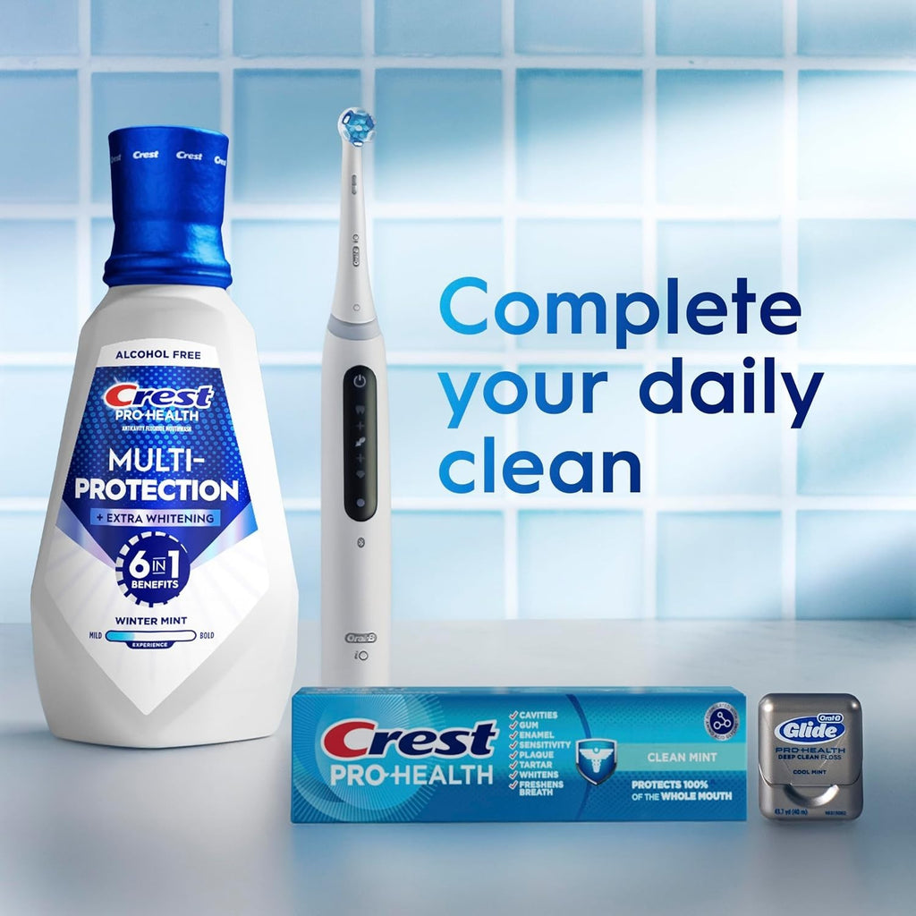 Whitening Mouthwash Alcohol-Free 32 Fl Oz - Fluoride & Enamel Support