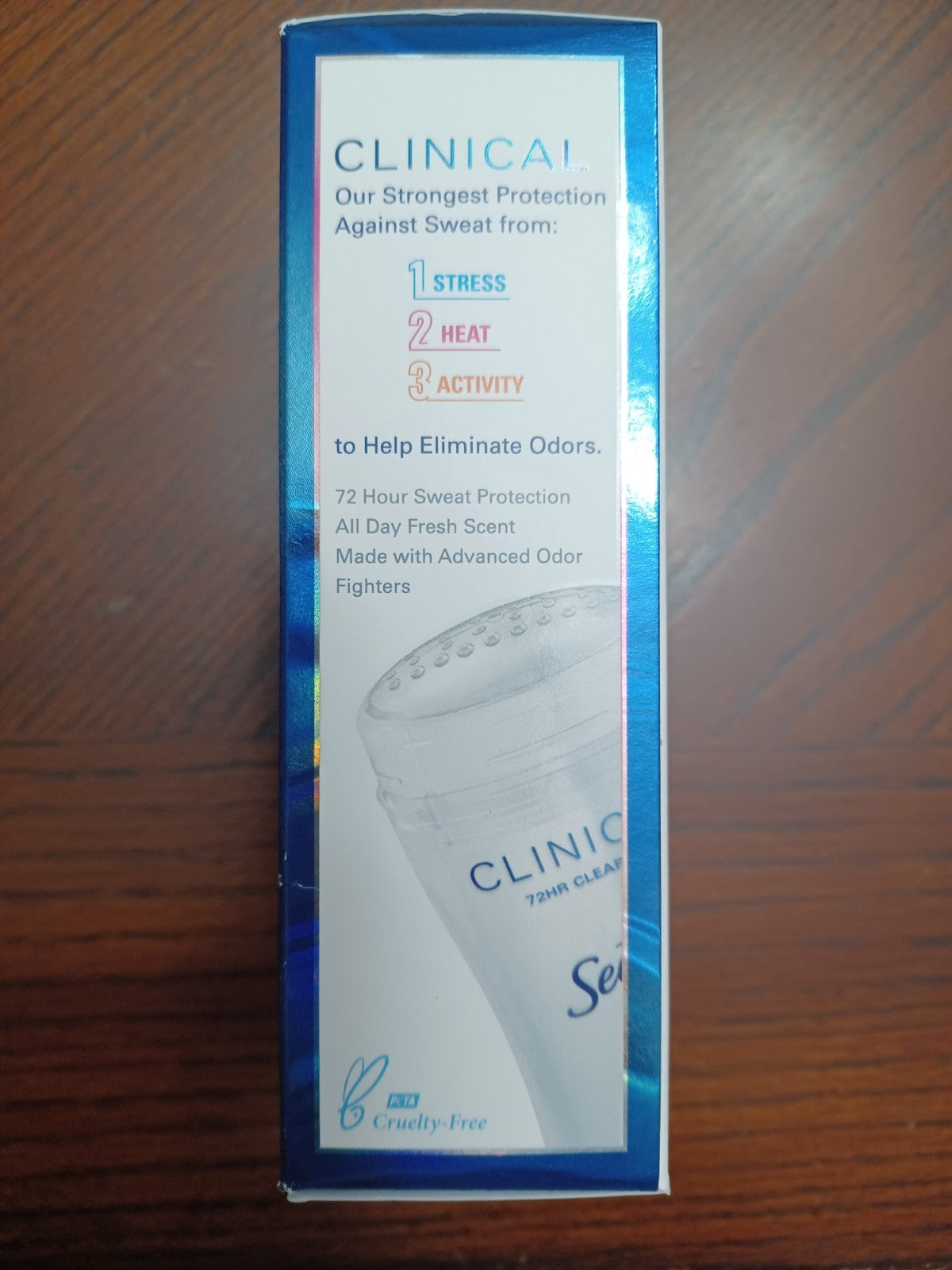 3 Pack Secret Clinical Strength Clear Gel Antiperspirant Deodorant 1.6 Oz