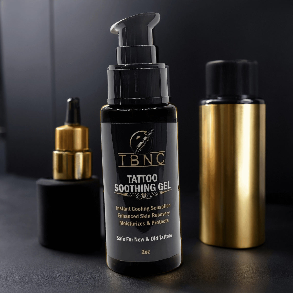 TBNC Tattoo Soothing Gel – Aftercare for Fresh Tattoos, Fragrance-Free