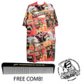 Suavecito Amber Skies Barber Cape for Haircutting & Salon Use