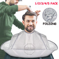 Hair Cutting Cape with Neck Closure, Reusable Hairdresser Gown for Salon & Home Use