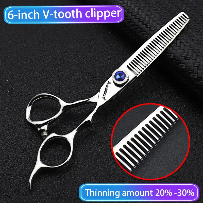 Professional Hairdressing Thinning Scissors 6 Inch for Haircutting & Styling