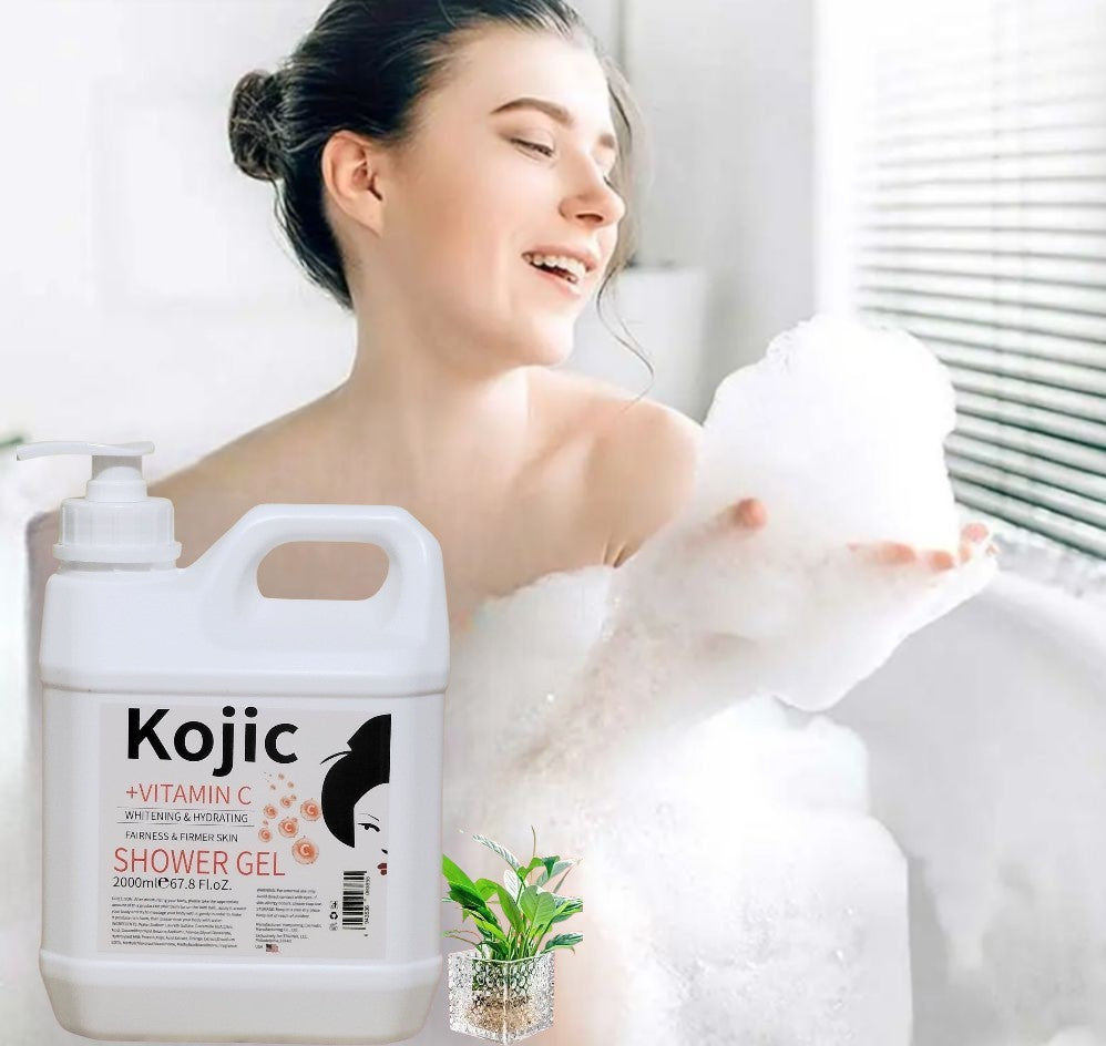 Kojic Acid Vitamin C Body Wash - Brightening Skin & Hydrating 1000ml