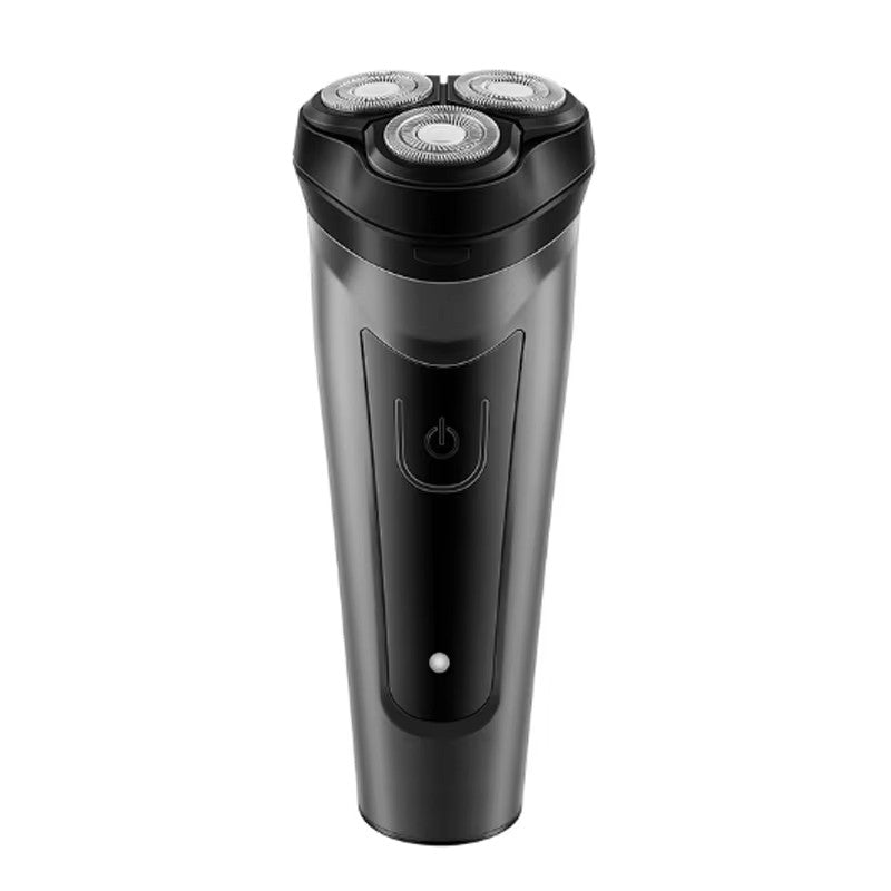 Men's Rechargeable Waterproof Rotary Electric Shaver with 4D Floating Blades