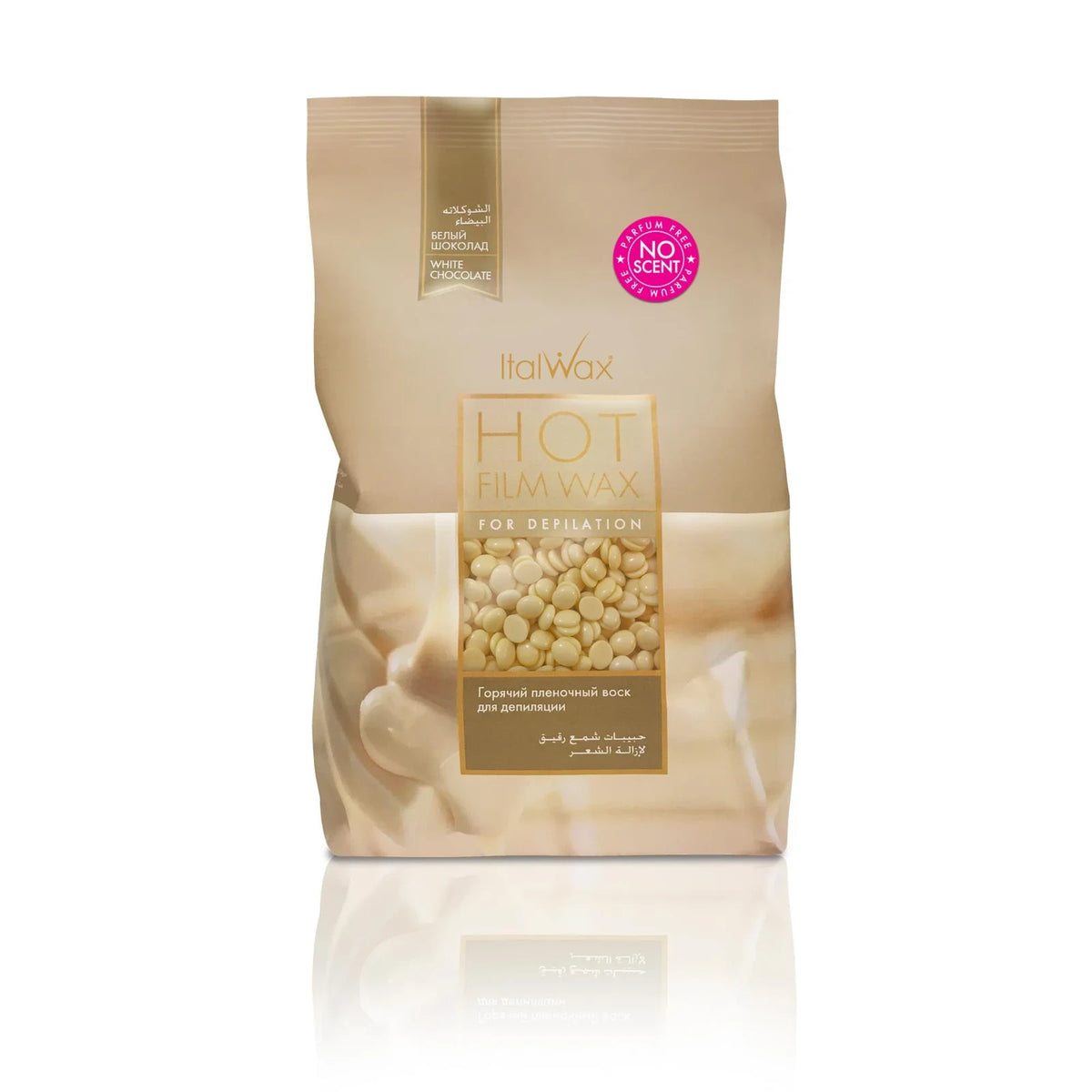 Hard Wax Beads for Hair Removal - No Scent, 2.2lb - Professional Quality