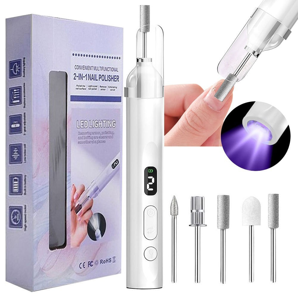 Electric Nail Grinder for Thick Toenails Manicure Pedicure Set