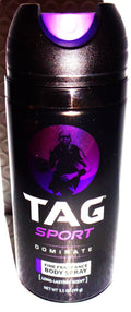 Men's Body Spray - Fearless, Dominate, Endurance Scent, 3.5 Oz - Lot of 1, 2, or 3