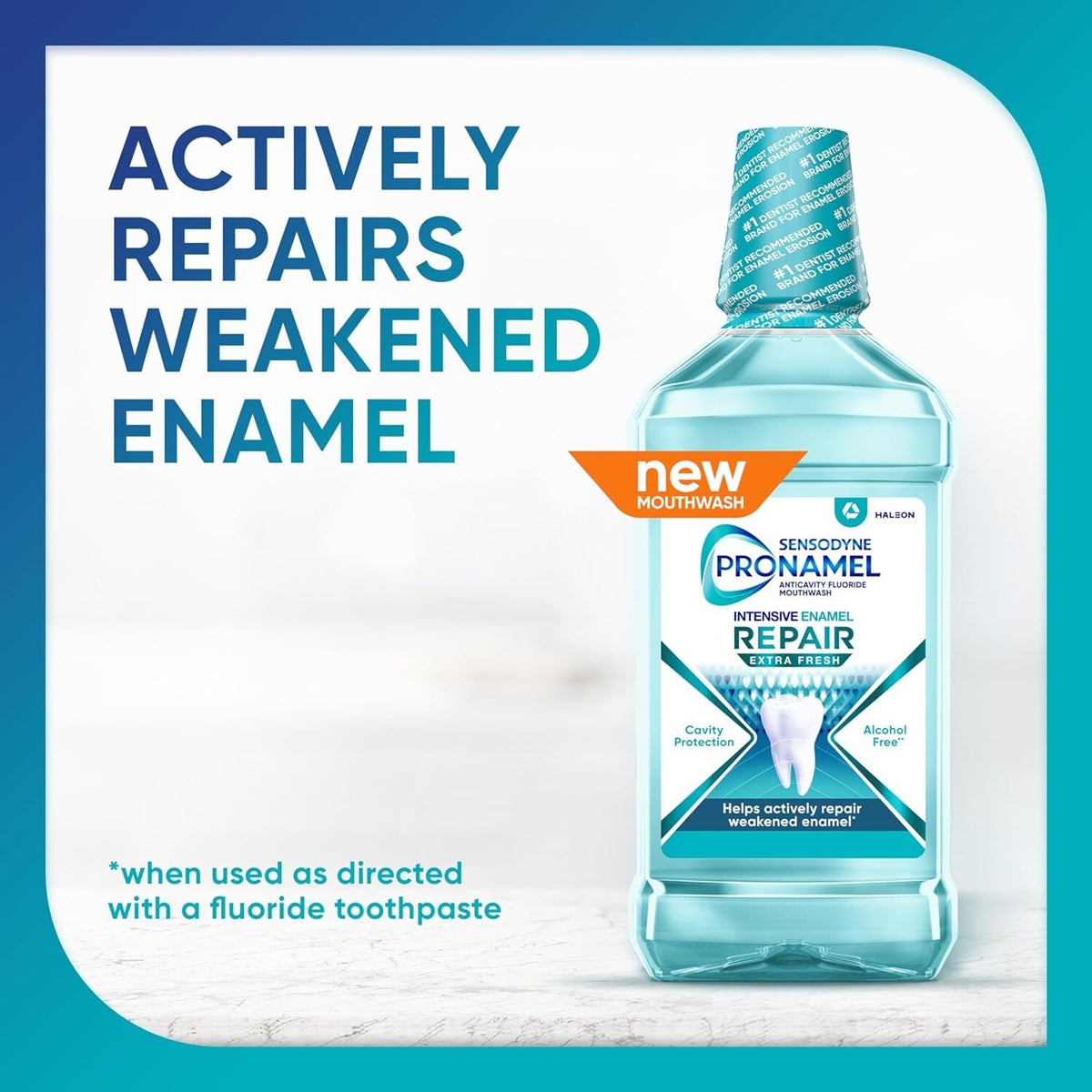 Sensodyne Pronamel Intensive Enamel Repair Mouthwash - Extra Fresh 3 Pack