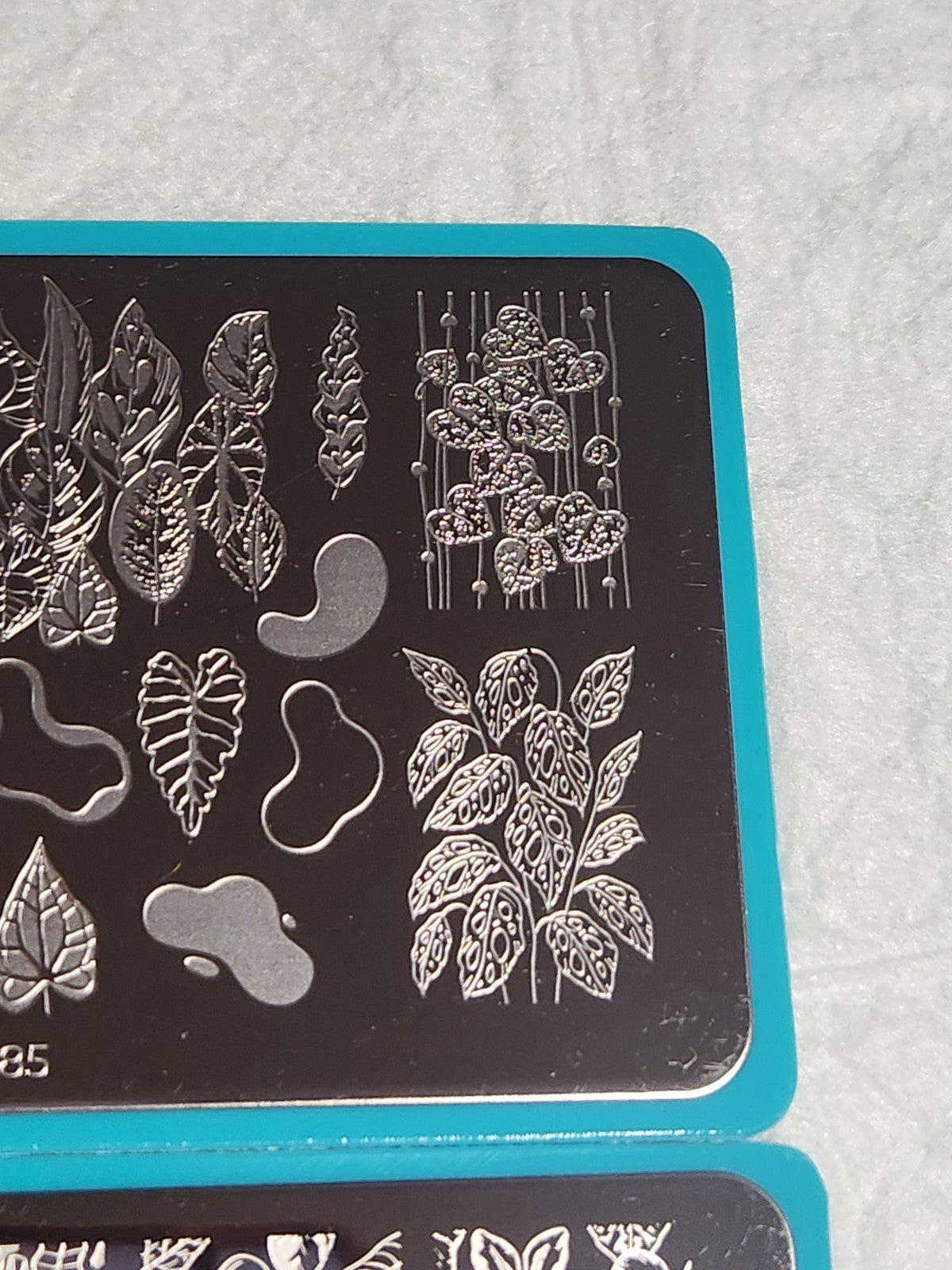 Maniology Nail Stamping Plate Set MXM085 & MXM086 - Nail Art Tools