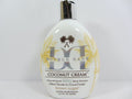 Double Dark Coconut Cream Tanning Lotion 400X Black Bronzer 13.5 oz