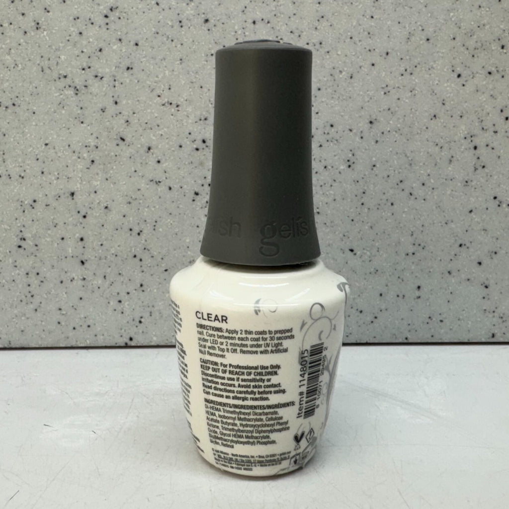 Gelish Brush On Foundation Flex Gel Clear 15ml - Easy-Apply Makeup Base