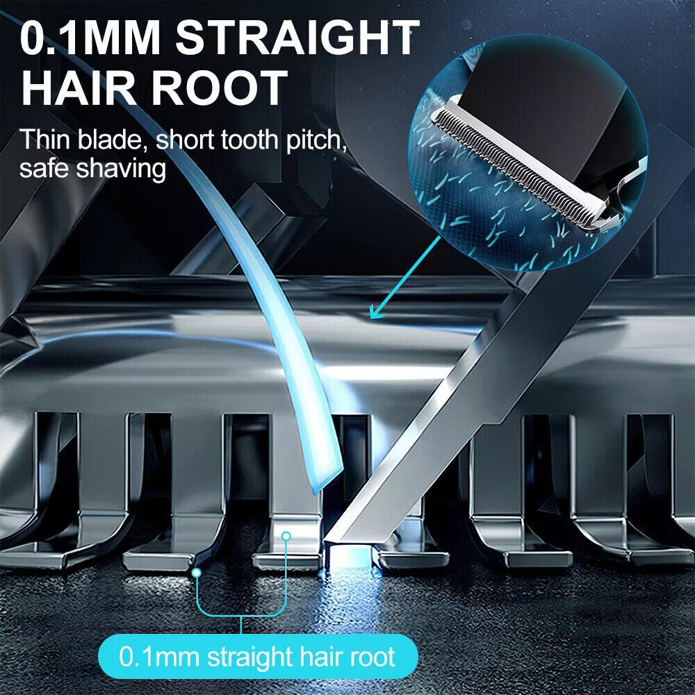 Men's Electric Hair Trimmer Clippers Beard Shaving Machine - Rechargeable