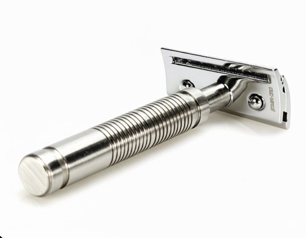 Single Edge Safety Razor Handle Stainless Steel & Zinc Alloy Head