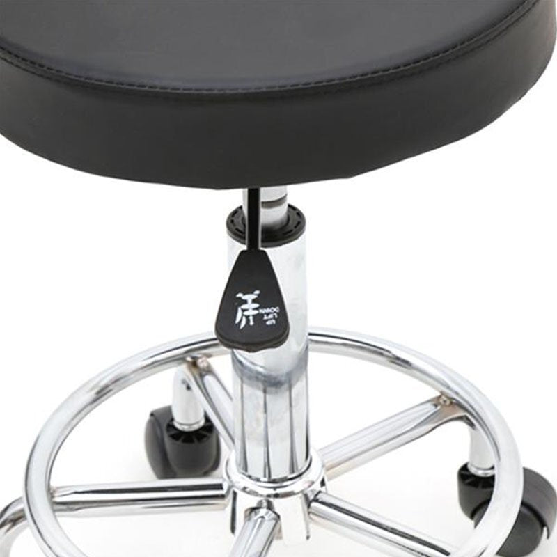 Adjustable Swivel Salon Stool with Round Seat for Spa & Beauty Clinics