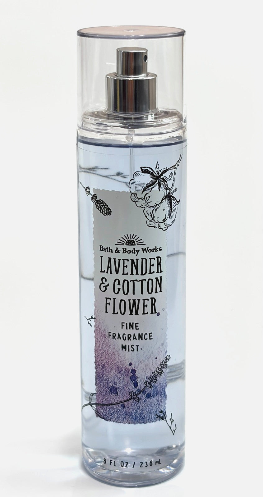 Lavender & Cotton Flower Fragrance Mist - Bath & Body Works, 8 fl oz