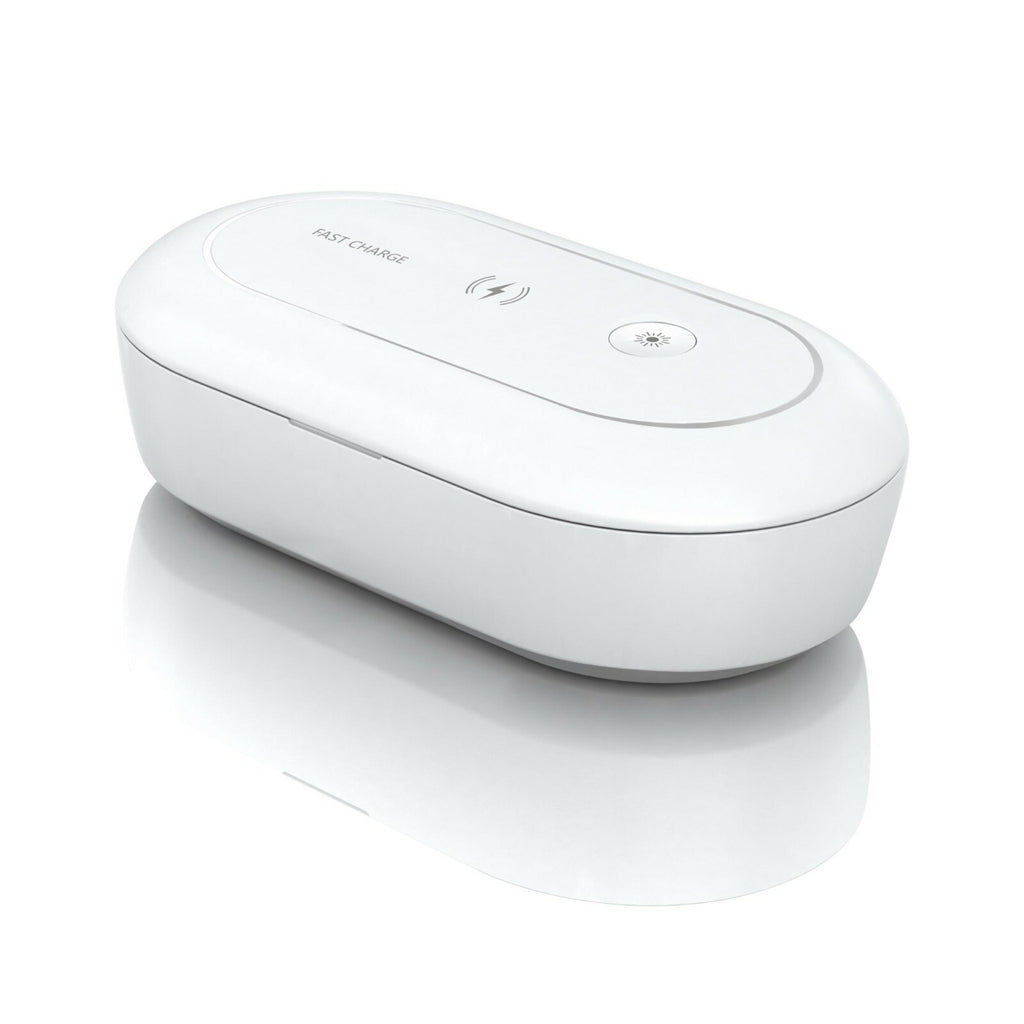 UV Ozone Sterilizer Wireless Charger Box for Cell Phones - Disinfection Case