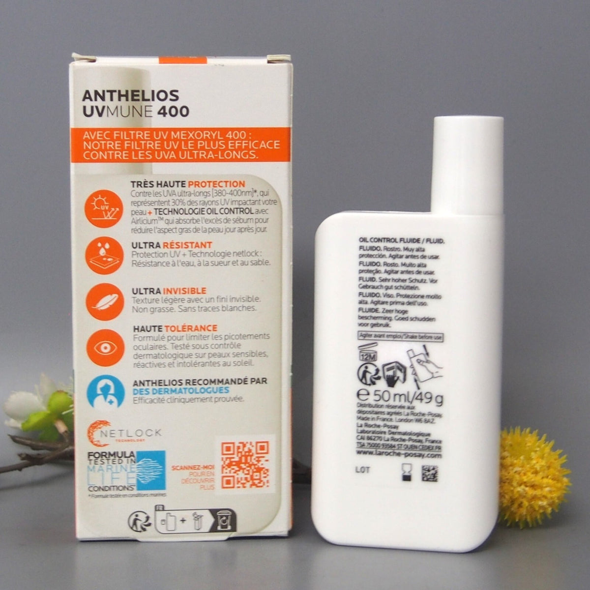 Oil Control Sunscreen SPF 50+ for Oily & Sensitive Skin - Matte Finish, 50ml