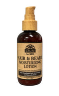 Men's Moisturizing Hair & Beard Lotion – 4 oz Beard Care & Hair Hydration