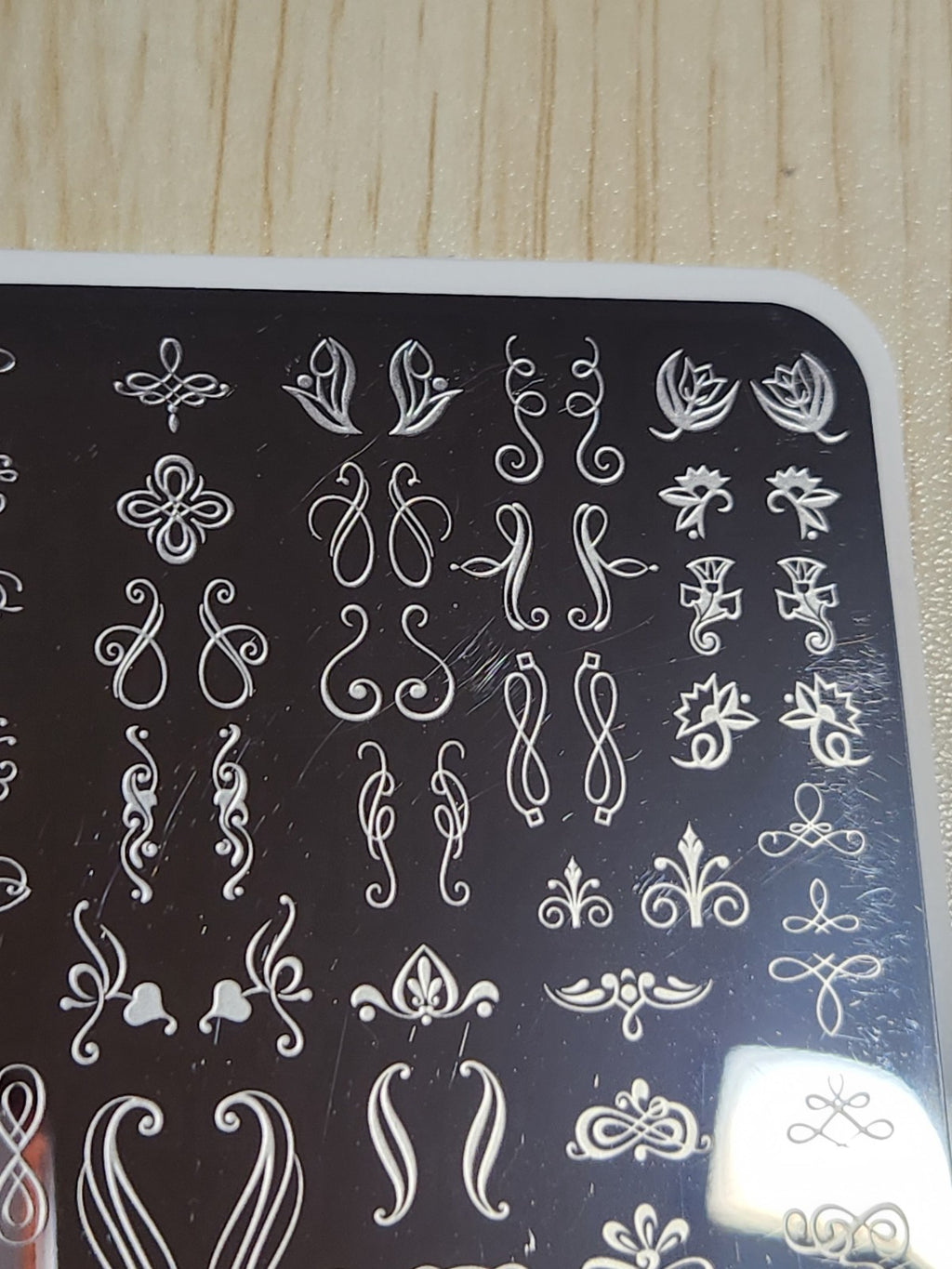 Nail Stamping Plate for Nail Art - UC Flourishes & Ornaments