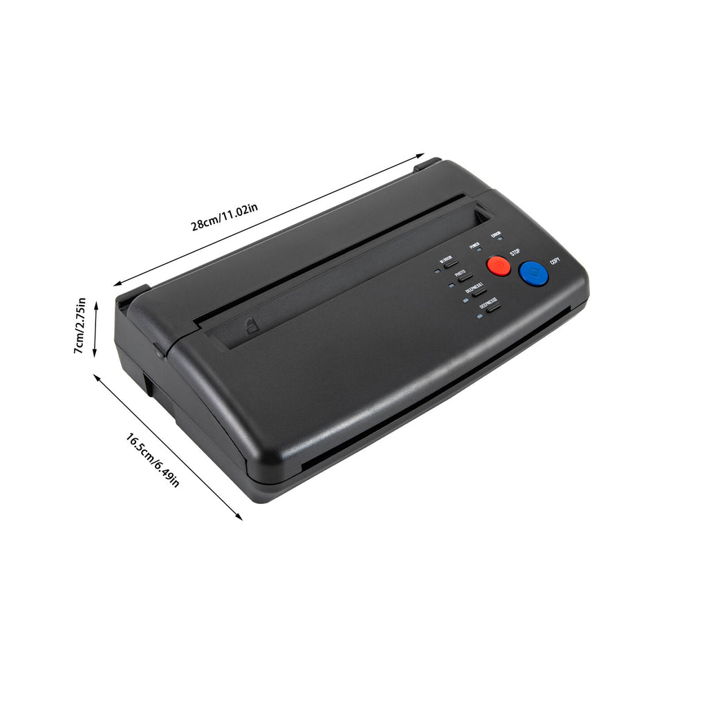 Tattoo Stencil Printer Kit for A4 Transfer Paper - Thermal Stencil Maker
