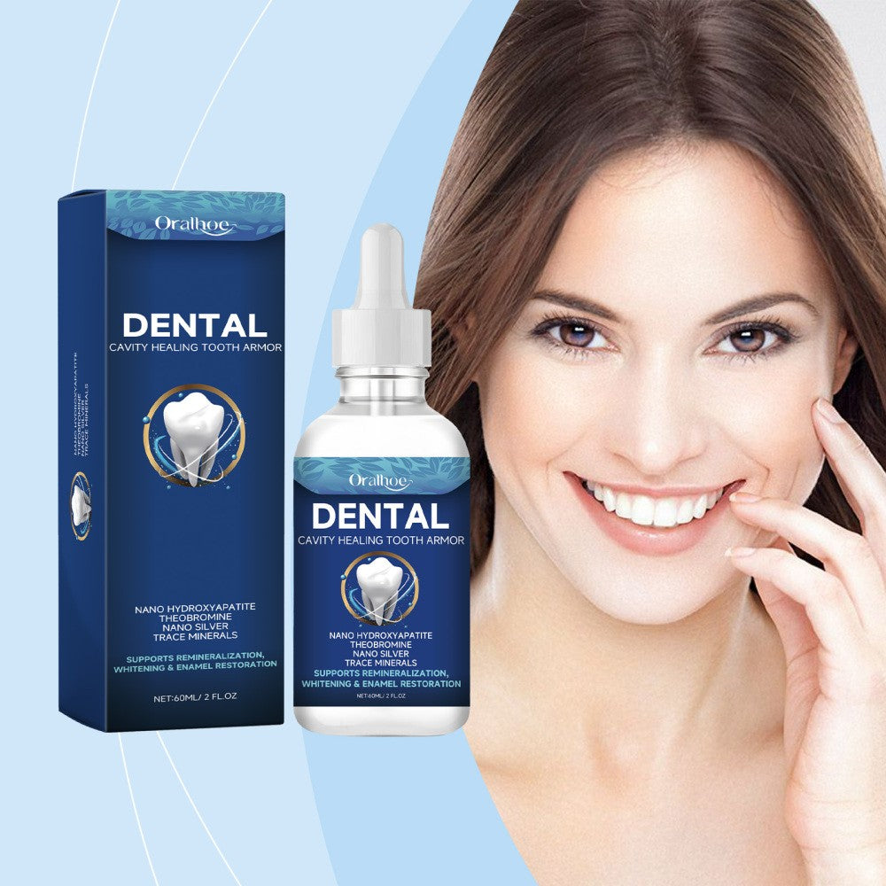 Liquid Dental Cavity Repair Serum with Nano-Hydroxyapatite - Gum & Tooth Sensitivity Relief