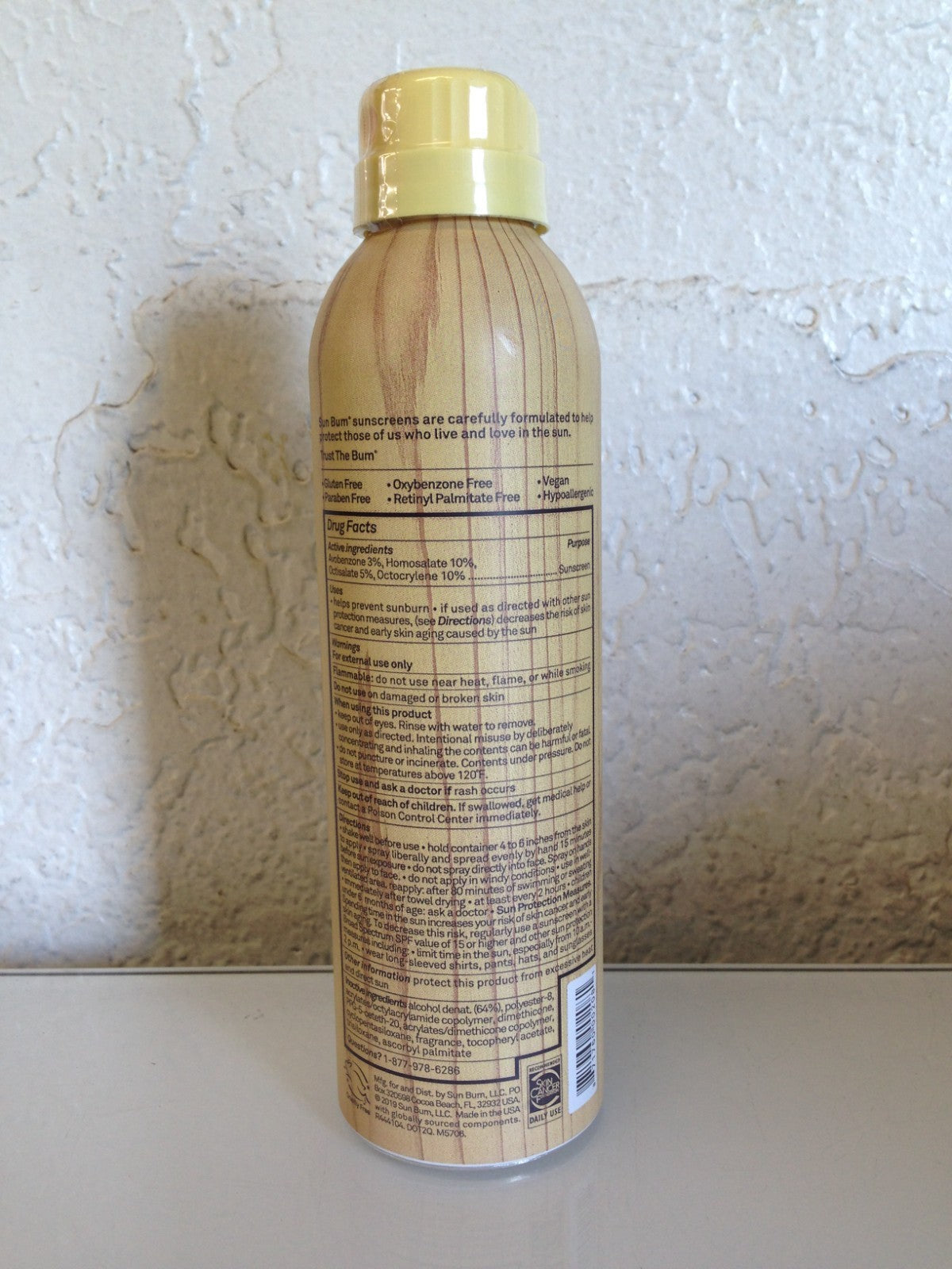 High SPF 70 Sunscreen Spray - Waterproof, Moisturizing SPF 70 Body Spray 6 Oz 2 Pack