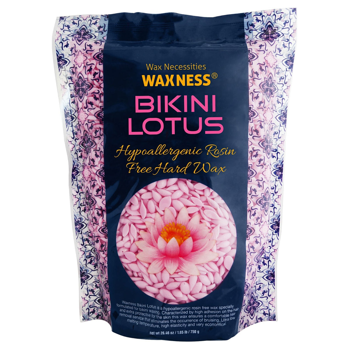 Premium Rosin-Free Hard Wax Beads for Bikini Waxing - 1.65 lb Italy