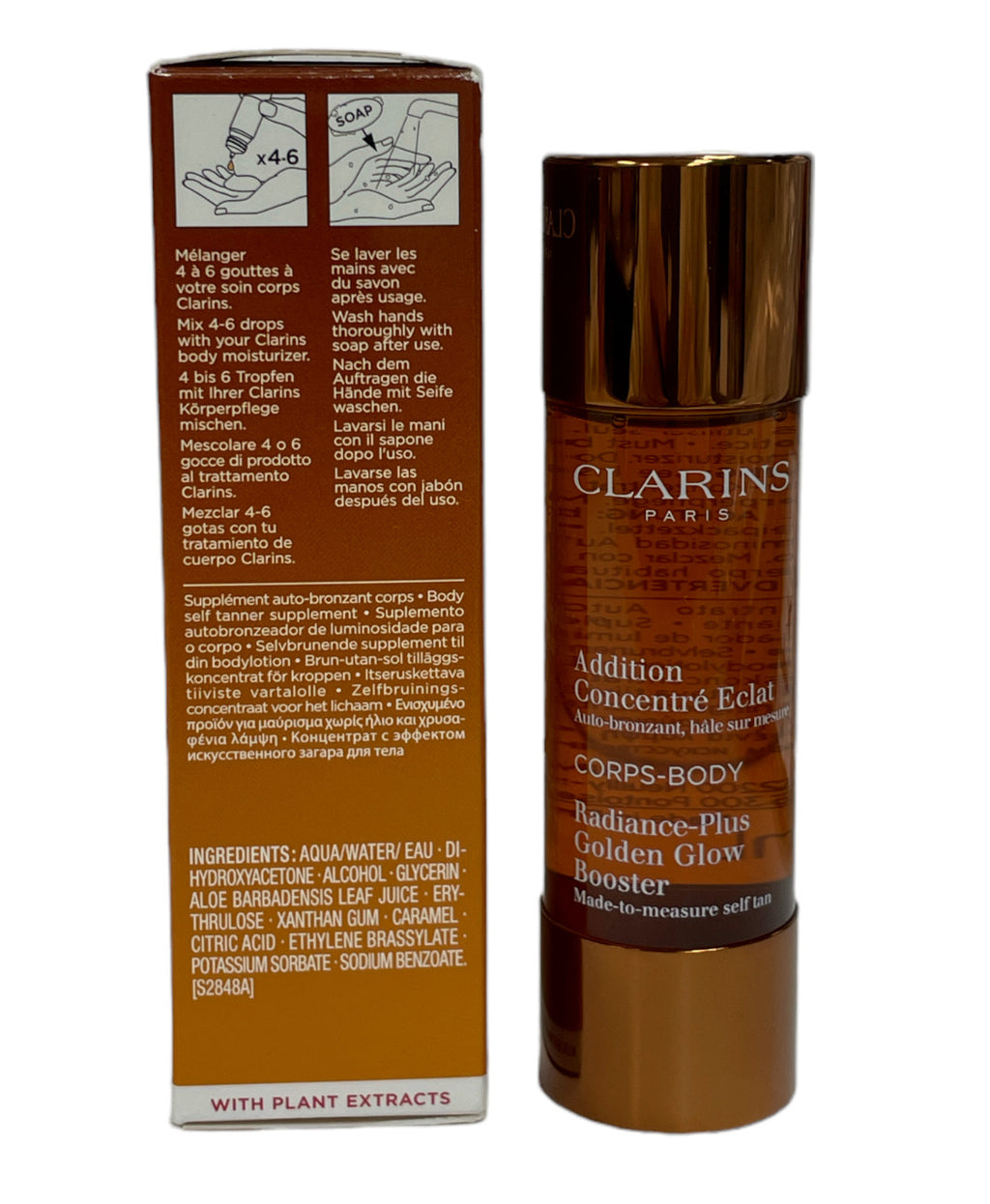 Clarins Radiance Plus Golden Glow Booster - Self Tan, Face & Body Options
