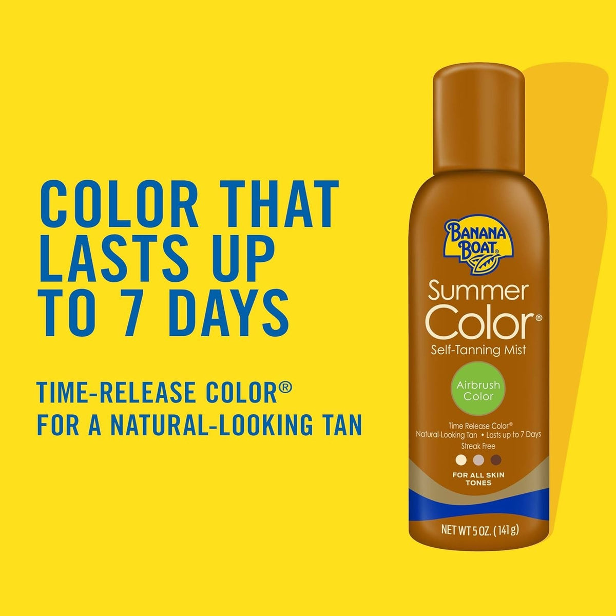 Self Tanning Spray All Skin Tones - Reef Safe, Quick-Dry, 5oz Pack of 3
