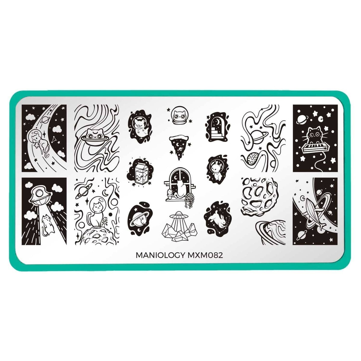 Maniology Nail Stamping Plate Set MXM081 & MXM082 - Nail Art Tools