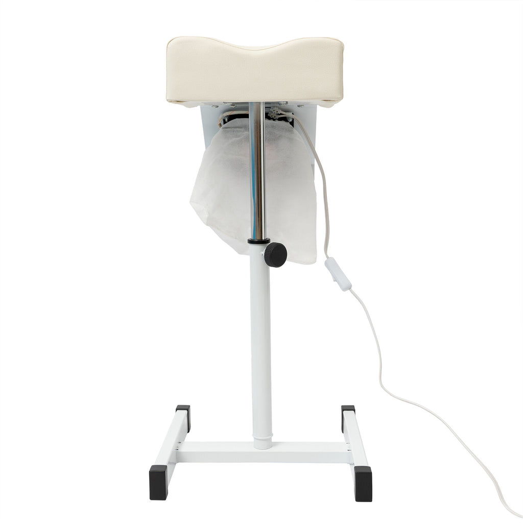 Adjustable Pedicure Stool with Vacuum Cleaner for Salon Footrest
