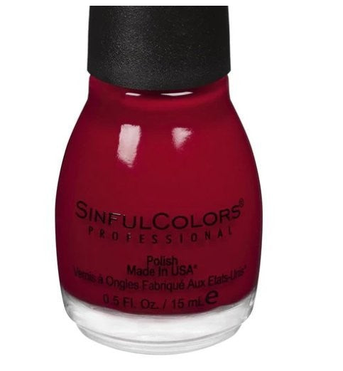 Bold Red Nail Polish - Long-Lasting, Full Coverage, 369 Ruby Ruby