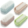 2-Sided Nail Brush Set for Fingernail and Under Nail Cleaning - 4 Pieces