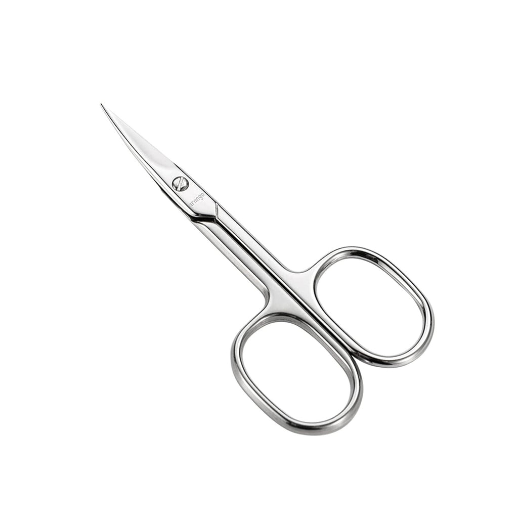 Manicure Scissors 3.5in Stainless Steel Curved Nail & Eyebrow Grooming Tool