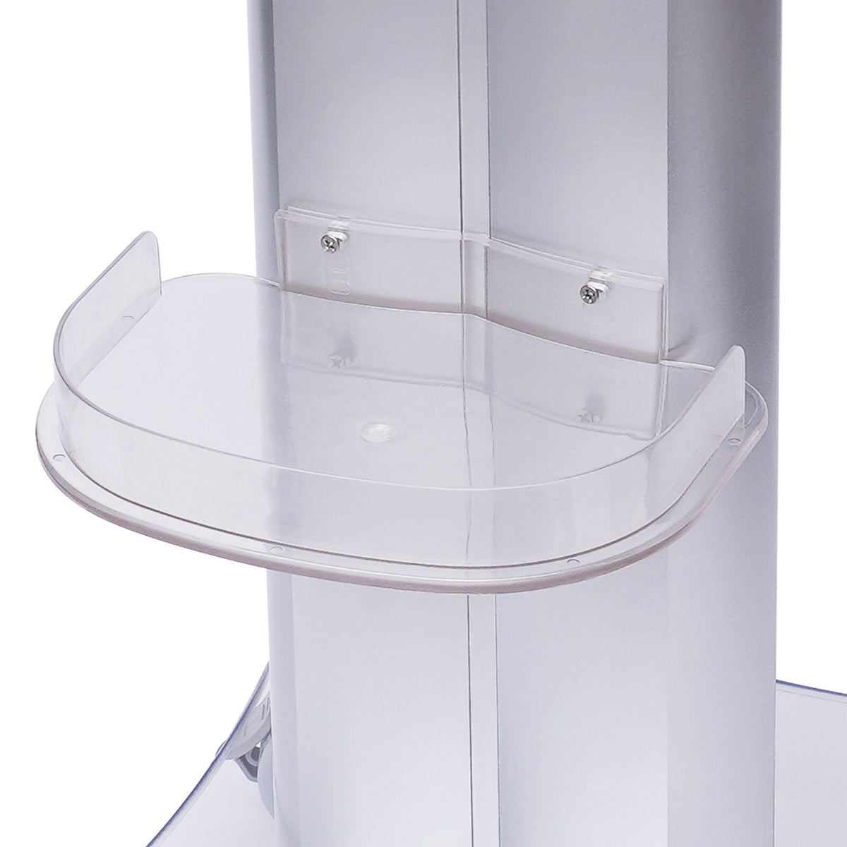 Salon Trolley Cart with Acrylic Panels & Storage Stand for Beauty & SPA Equipment
