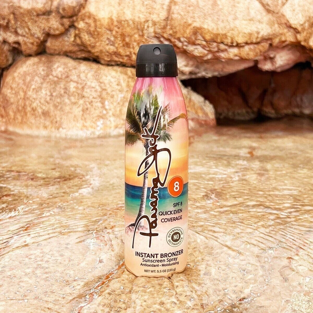 Sunscreen Spray Pack with SPF 8, 15, 30 & Bronzer SPF 8 - Panama Jack