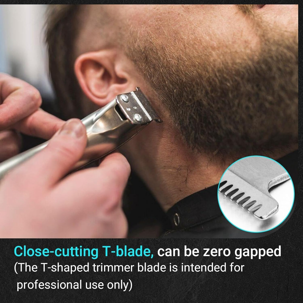 T-Outliner Replacement Blade for Trimmers - Stainless Steel, Compatible with GTO, GO, SL, SLS