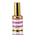 DND DC Platinum Ultra Red Glitter Gel Polish - LED/UV Long-Lasting 0.6oz