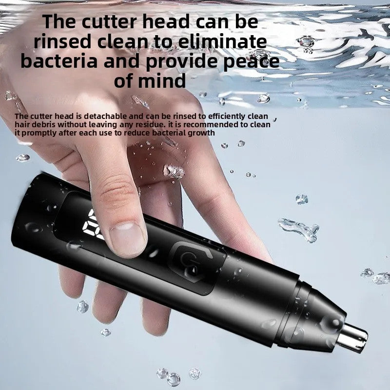 Rechargeable Unisex Nose Hair Trimmer with Removable Knife Head