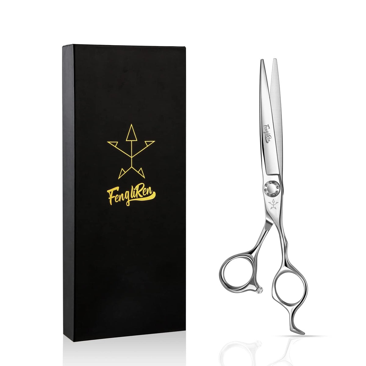 Professional Hair Cutting Scissors - Sharp Stainless Steel Barber Shears