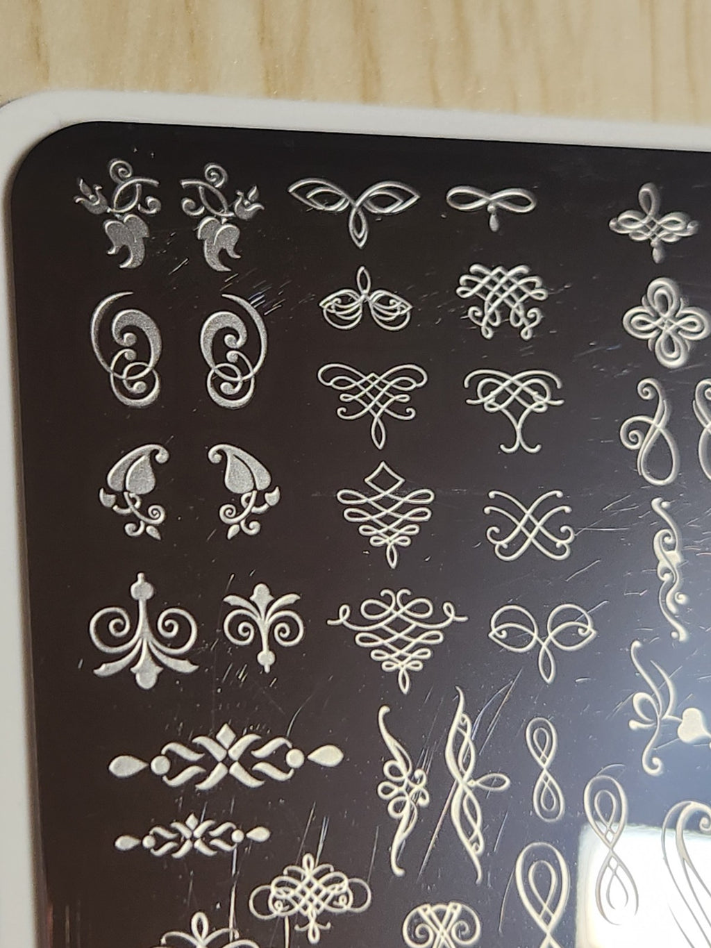 Nail Stamping Plate for Nail Art - UC Flourishes & Ornaments
