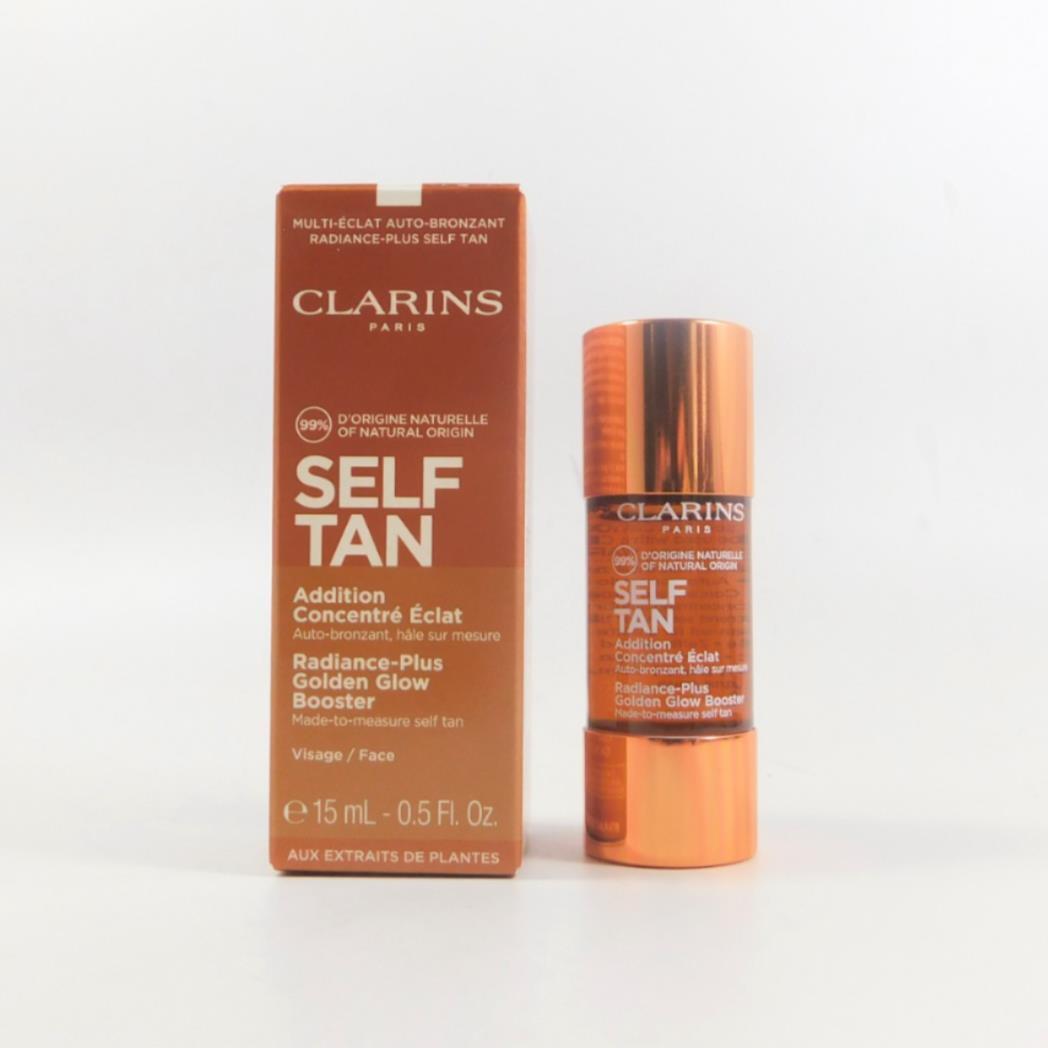 Clarins Self Tan Radiance Golden Glow Booster 0.5 oz - Natural Sun-Kissed Skin