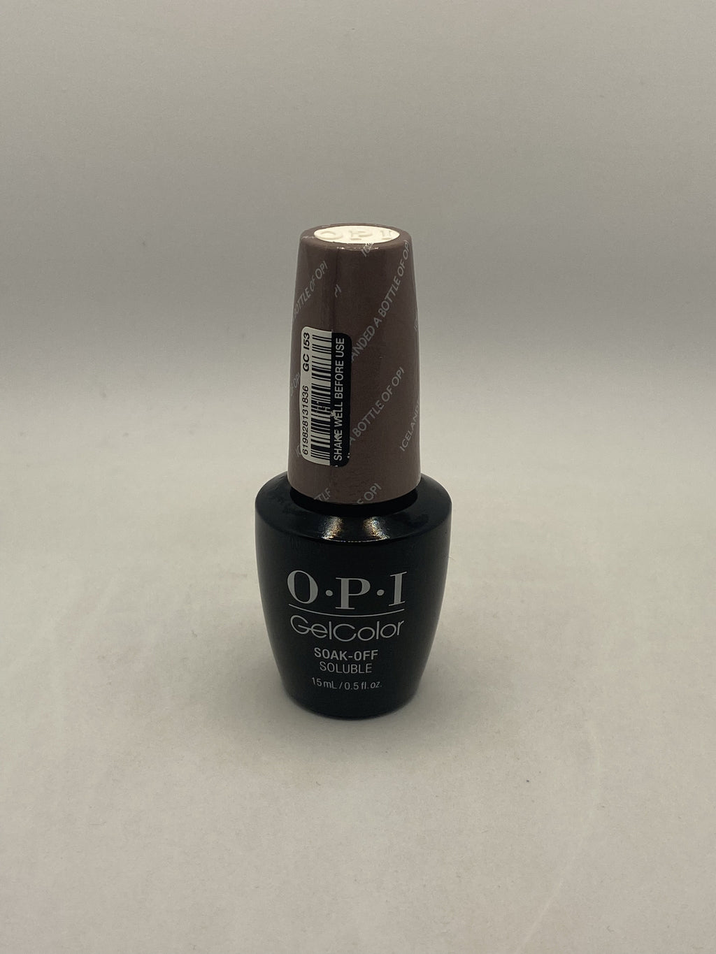 OPI Gel Color Nail Polish - Icelanded A Bottle of OPI, 0.5 Fl Oz, Nude