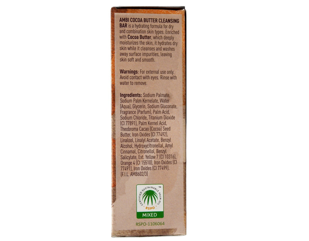 Cocoa Butter Cleansing Bar for Dry & Combination Skin - Pack of 5