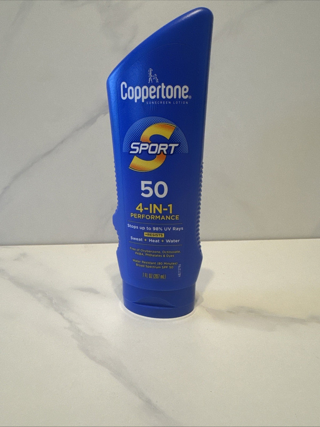 Coppertone Sport Sunscreen Lotion SPF 50 4-in-1 Performance 7 fl oz