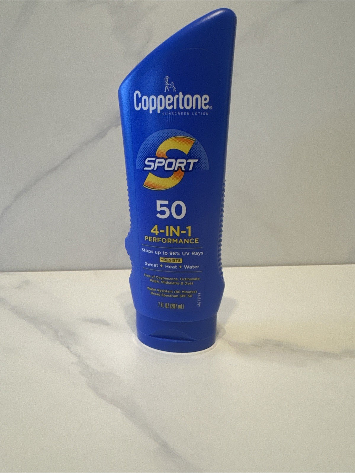 Coppertone Sport Sunscreen Lotion SPF 50 4-in-1 Performance 7 fl oz